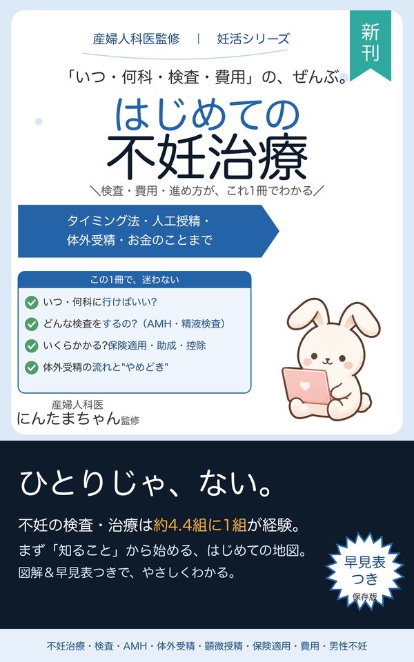 『はじめての不妊治療』表紙